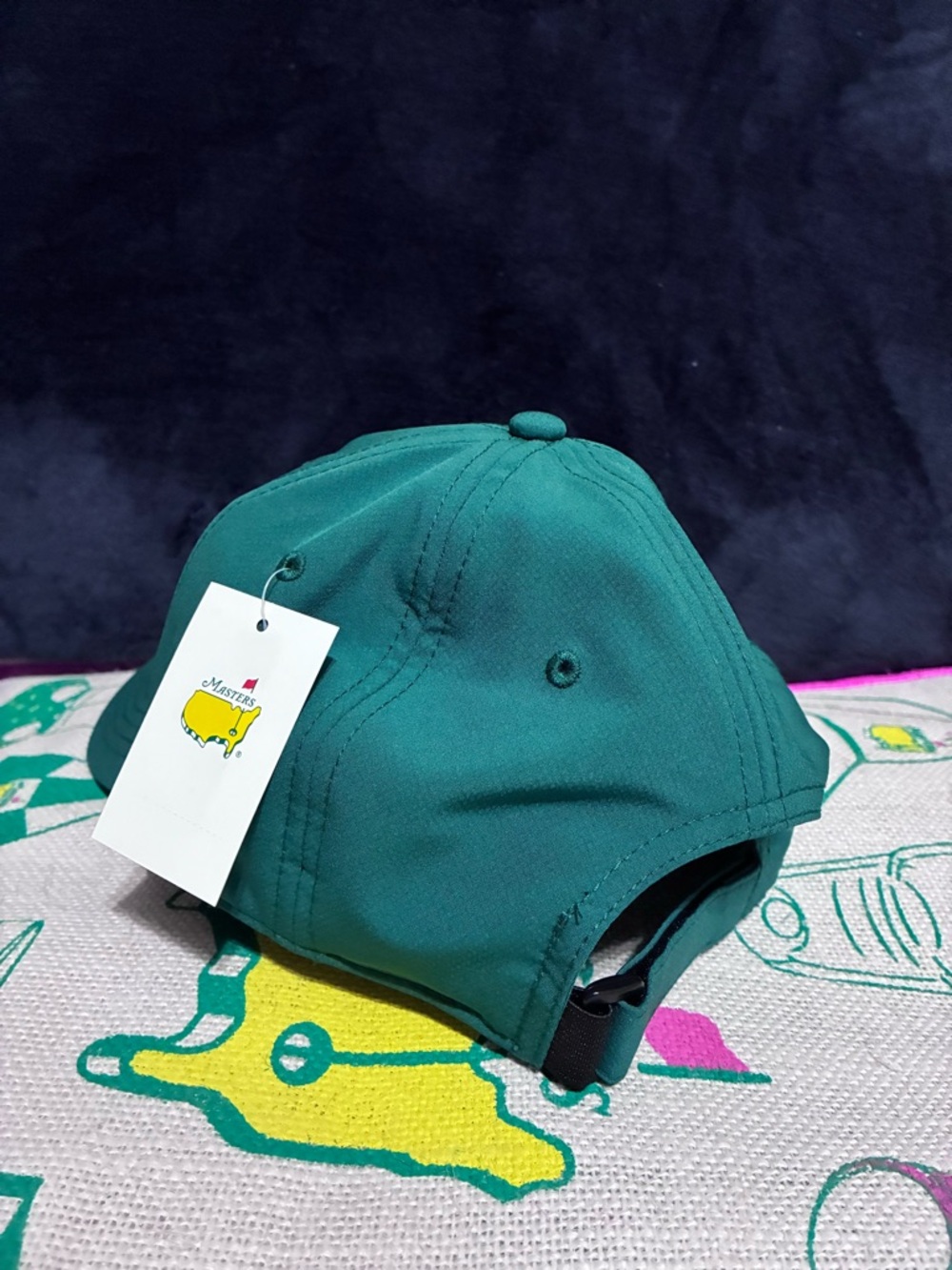 Masters Golf Hat 2026 With Logo and Year. Green - Picture 3 of 3